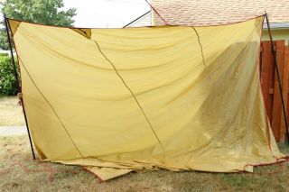 Vintage Moss Outfitter Wing 17 ' Tarp Shelter Outfitterwing Moss Design 4