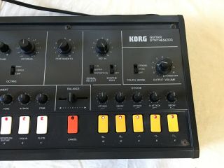 Korg X - 911 Rare Vintage Analog Guitar Synthesizer 4