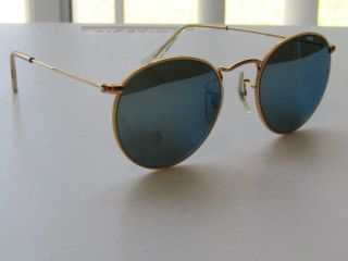 Vintage Ray Ban W1861 Bausch And Lomb Blue Mirror Lens Sunglasses - As - Is,  Read