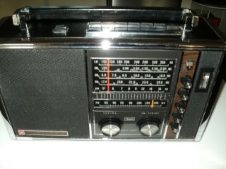 Vintage Sears AM FM SW Shortwave Multiband Radio Great SHAPE 2