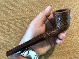 UNSMOKED DUNHILL COUNTY 5105,  DUBLIN SHAPED PIPE,  MADE IN ENGLAND 1986,  RARE 9