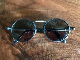 1988 Stussy Guido Sunglasses Screw Spring Goltier Vintage - Collectible