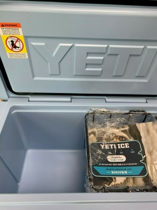 Yeti Cooler Tundra 65 Blue Limited Color Rare 3