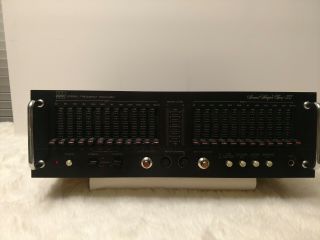 Adc Ss - 2 Sound Shaper Two Ic,  12 Band Stereo Frequency Equalizer Eq,  Vintage