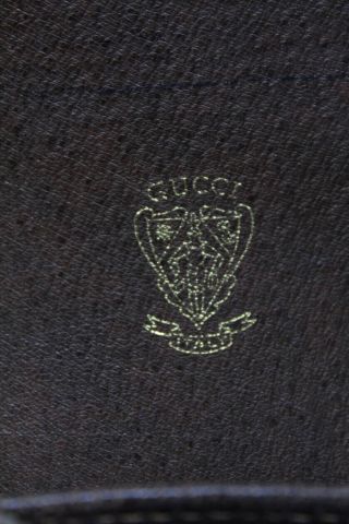 Gucci Unisex Vintage GG Suitcase Brown Beige Plus Coated Canvas Monogram Print 12