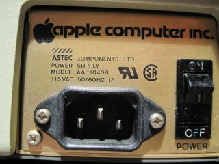 Vintage Apple Computer Inc.  Apple II Plus A2S1048 W/ Monitor III & 2 Disk II 4