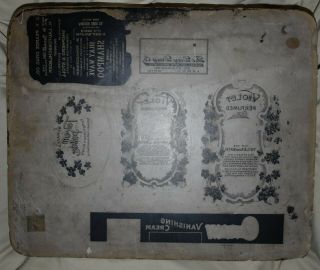 Vintage 2 Sided Lithography Printing Stone with Advertising Circa 1900 LOOK 3