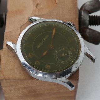 RARE VINTAGE JAEGER - LECOULTRE MILITARY WWII 463 WRIST WATCH HISTORY 7