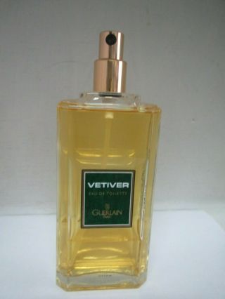 Vintage Guerlain Vetiver Eau De Toilette Spray 3.  4 Oz 100 Ml Rare See Descr.