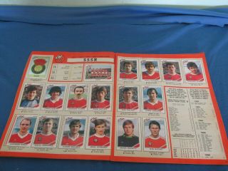 Vintage Classic Panini Mexico 86 Football Sticker Album Incomplete 9 Missing 4