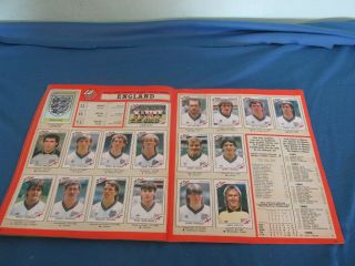 Vintage Classic Panini Mexico 86 Football Sticker Album Incomplete 9 Missing 5