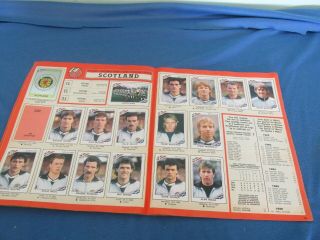 Vintage Classic Panini Mexico 86 Football Sticker Album Incomplete 9 Missing 6