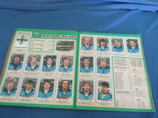 Vintage Classic Panini Mexico 86 Football Sticker Album Incomplete 9 Missing 7