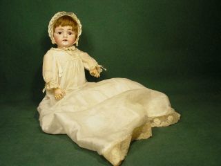 Antique 14 " Kestner 143 Bisque German Doll Composition Body