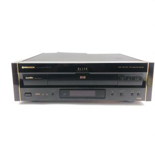 Vintage Pioneer Elite Dvl - 91 Laserdisc Player W/ Wood Sides 1