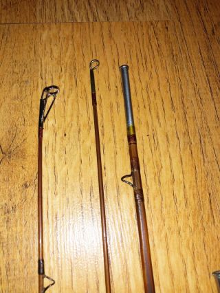 Vintage South Bend Bamboo Fly Rod 346 8 1/2’ G Or HCH VGC 6
