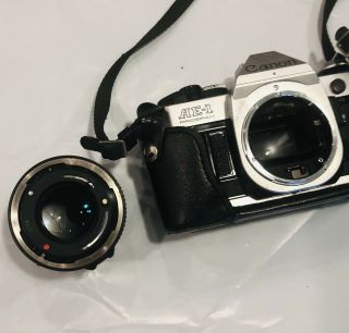 CANON AE - 1 Program 35mm Film Vintage Body Lense Strap 5