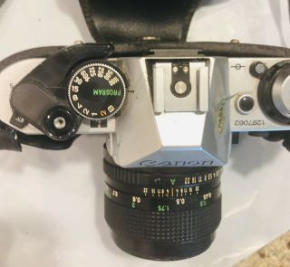 CANON AE - 1 Program 35mm Film Vintage Body Lense Strap 6