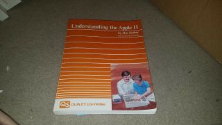 Vintage Understanding The Apple Iie Jim Sather Quality Orange Reference Book