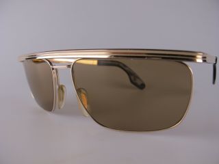 Vintage Metzler 1/20 10k Gold Filled Sunglasses Zeiss Umbral Made In Germany