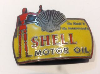 Vintage Shell Oil/gas Station Stockist 