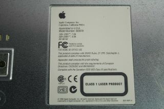 Vintage Apple Power Mac G3 PCI 2x D PowerPC G3 266MHZ 192MB RAM 2GB HDD OSX 10.  2 7