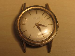 Vintage Chs.  Tissot & Fils 17 Jewels Swiss Made Watch - 10k Gold Filled Case Runs
