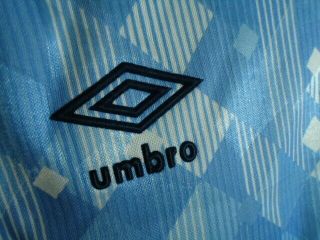 ENGLAND 1990 UMBRO Home Shirt LARGE Adults COND Rare Vintage 7