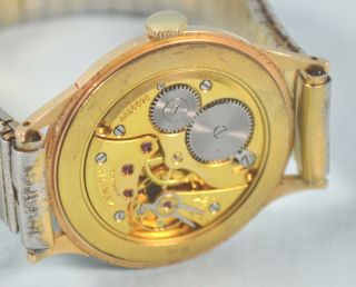 Vintage Swiss Zenith 18K Gold Wrist Watch - 1955 5