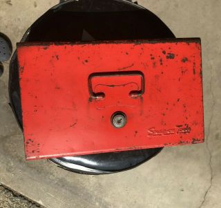 Vintage Snap - On Kra - 65b Old Logo Sliding Drawer Cash Box Tool