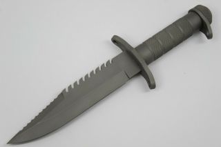 BUCK USA,  VINTAGE MODEL 184 BUCK MASTER FIXED BLADE SURVIVAL KNIFE & BOX,  NR 3