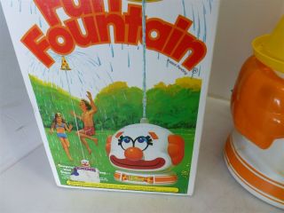 Vintage Wham - O Fun Fountain 1978 Clown Sprinkler Made USA with Box 5