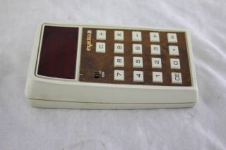 Vtg 1974 Texas Instruments TI Exactra 21 Calculator with Instructions 6