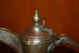 23 cm Antique Dallah iraqi islamic art Coffee Pot Bedouin 815 grams 4