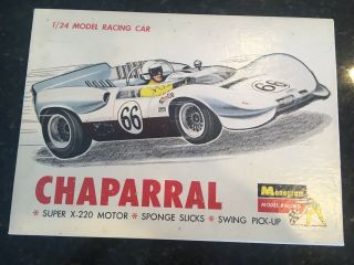 1/24 Vintage Monogram Chaparral Slot Car MIB cox 3