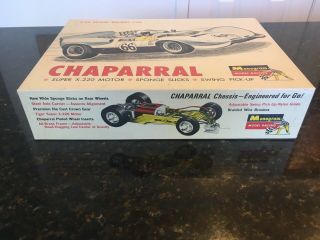 1/24 Vintage Monogram Chaparral Slot Car MIB cox 5