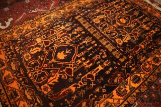 Semi Antique Yarqandi Pattern Ali Khowaja Wall Hanging Carpet,  Fine Quality