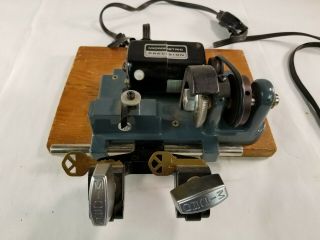Vintage Micrometric Precision Series Motor Type M - 109 115v 5000 Rpm Key Cutter