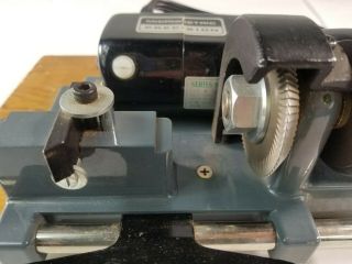 Vintage MICROMETRIC PRECISION Series Motor TYPE M - 109 115V 5000 RPM KEY CUTTER 6