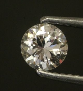 GIA loose certified.  48ct SI2 F round diamond estate vintage 2