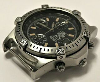 VINTAGE EARLY 1990 ' S TAG HEUER 2000 169.  306 AUTOMATIC CHRONO USA SELLER 12