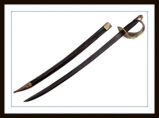 Antique American Civil War Naval Sword,  marked 