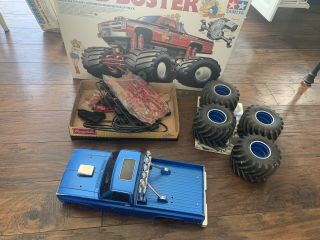 Rare Vintage Tamiya 1/10 Scale Monster Truck Clod Buster Chevrolet Rc Car