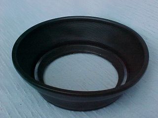 Rare Vintage Zeiss Ikon B96 Lens Hood – Rubber Collapsible –