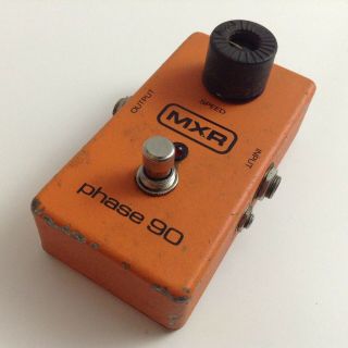 Vintage Mxr Phase 90 Guitar Effects Pedal From The 1970 