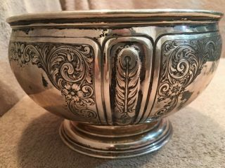 Solid Sterling Bowl,  Marked Birks,  Hallmarks Date It Before 1920 