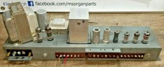 Vintage Hammond Organ Ao - 28 Amplifier With Tubes B3 C3 A100 Rt3 D152 (a)