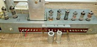 Vintage Hammond Organ AO - 28 Amplifier with tubes B3 C3 A100 Rt3 D152 (A) 3