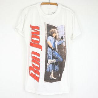 Vintage 1987 Bon Jovi Slippery When Wet World Tour Shirt