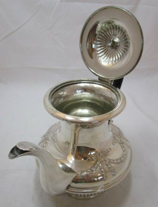 Antique Georgian Sterling silver coffee pot,  645 grams,  1833 3